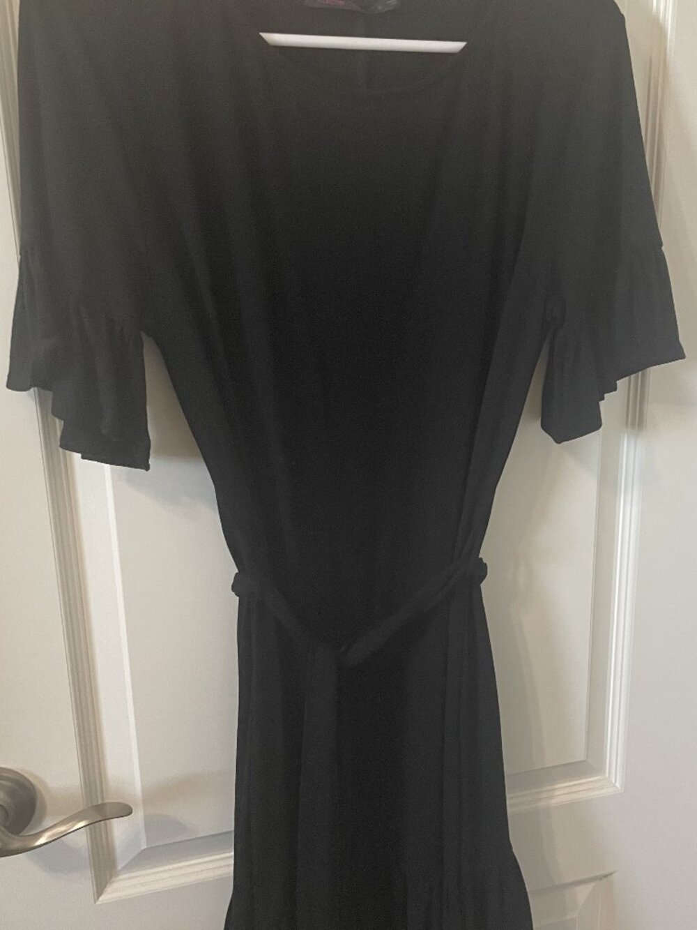 NWOT Fraiche Tulip Belted Knee Length Dress Small